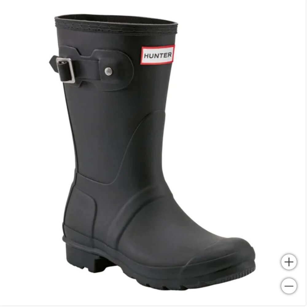 NEW! HUNTER Women's Original Short Rain Boots Black